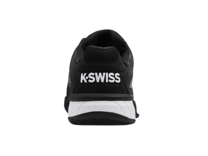 K-Swiss Men's Hypercourt Express 2 Court Shoes – Black/White/High Rise