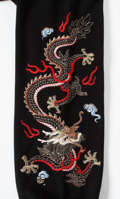 Dragon Embroidery Hoodie