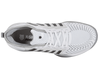 K-Swiss Men's Pickleball Supreme Shoes – White/High Rise/Black