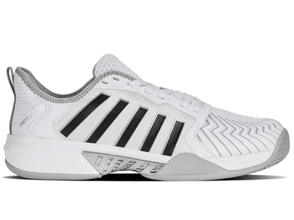 K-Swiss men's Pickleball Supreme shoe in White/High Rise/Black.