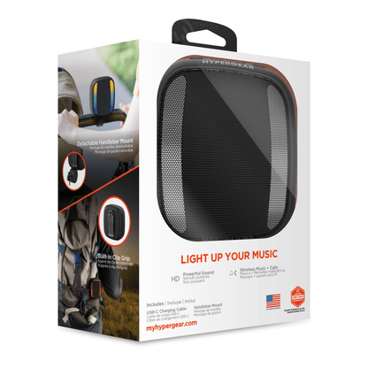 HyperGear Spin Cycle LED Wireless Bike Speaker