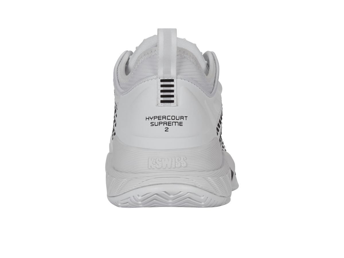 K-Swiss Men's Hypercourt Supreme 2 Court Shoes – White/Black