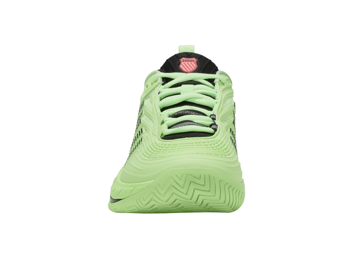 K-Swiss Men's Hypercourt Supreme 2 Court Shoes – Soft Neon Green/Black/Neon Lava