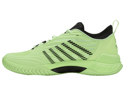 K-Swiss Men's Hypercourt Supreme 2 Court Shoes – Soft Neon Green/Black/Neon Lava