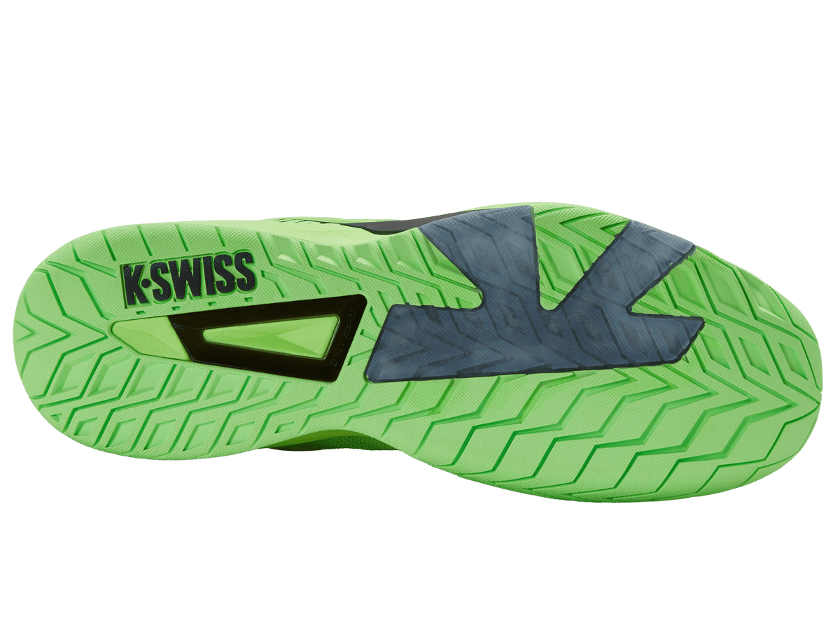 K-Swiss Men's K-Frame Speed Rublo Court Shoes – Soft Neon Green/Black/Neon Lava