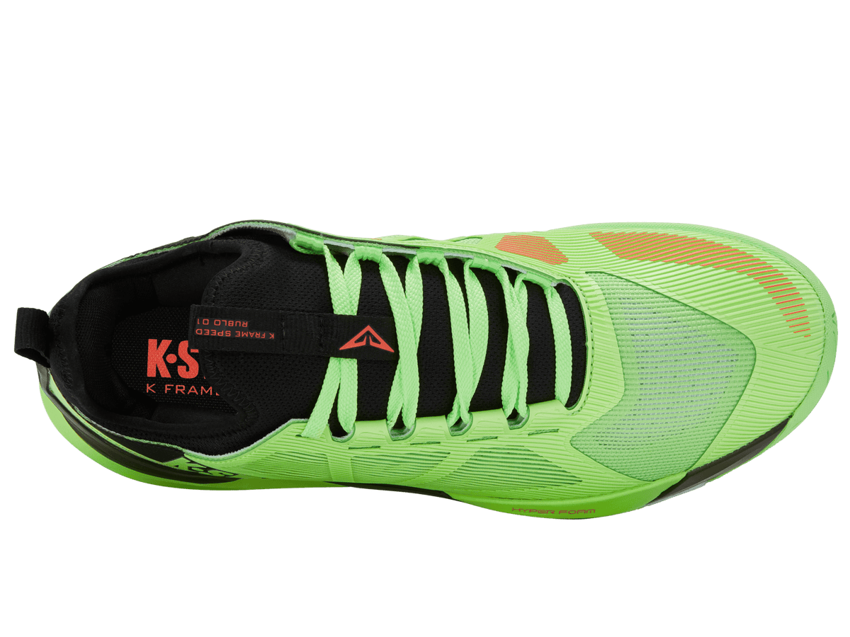 K-Swiss Men's K-Frame Speed Rublo Court Shoes – Soft Neon Green/Black/Neon Lava