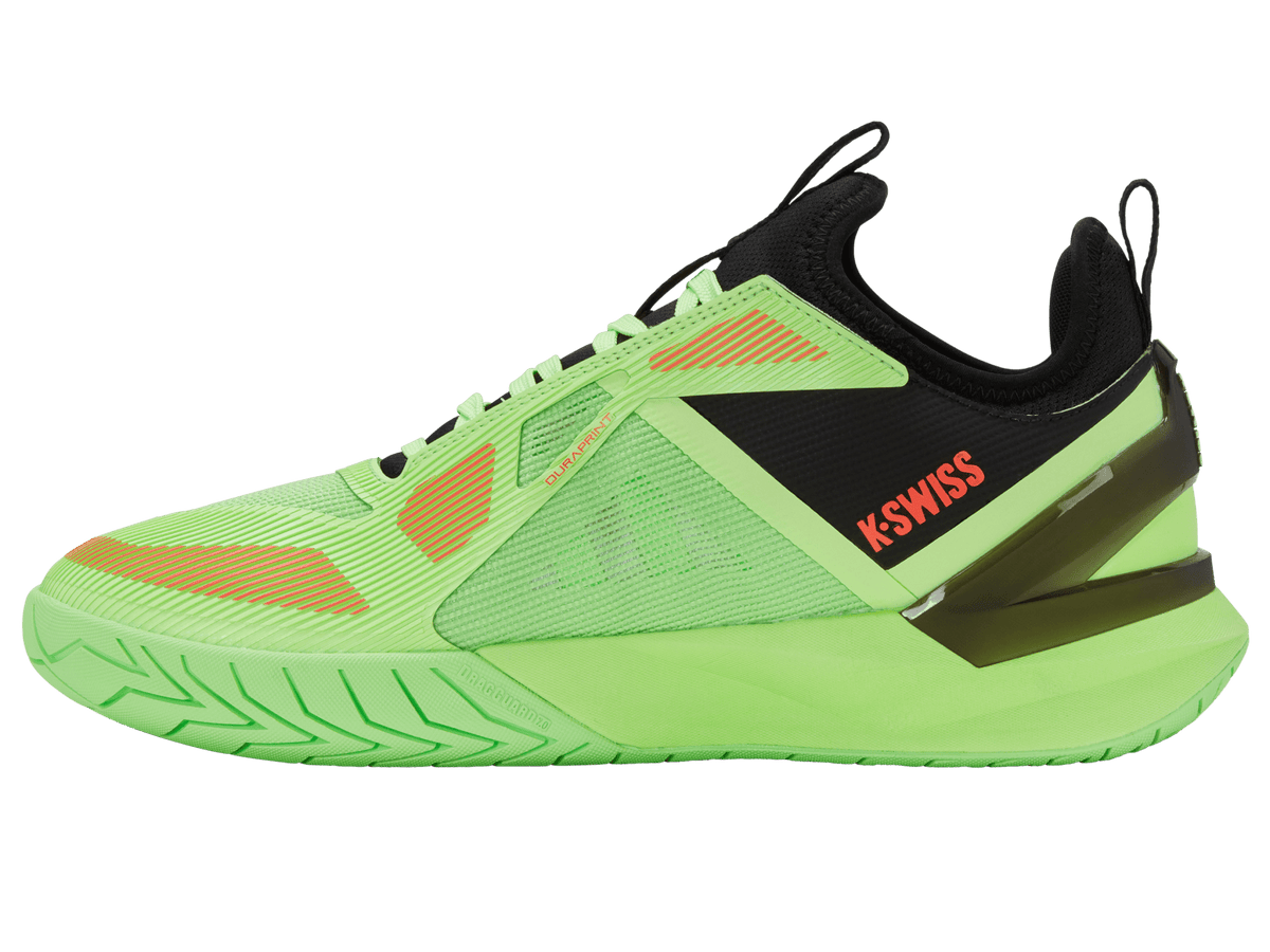K-Swiss Men's K-Frame Speed Rublo Court Shoes – Soft Neon Green/Black/Neon Lava