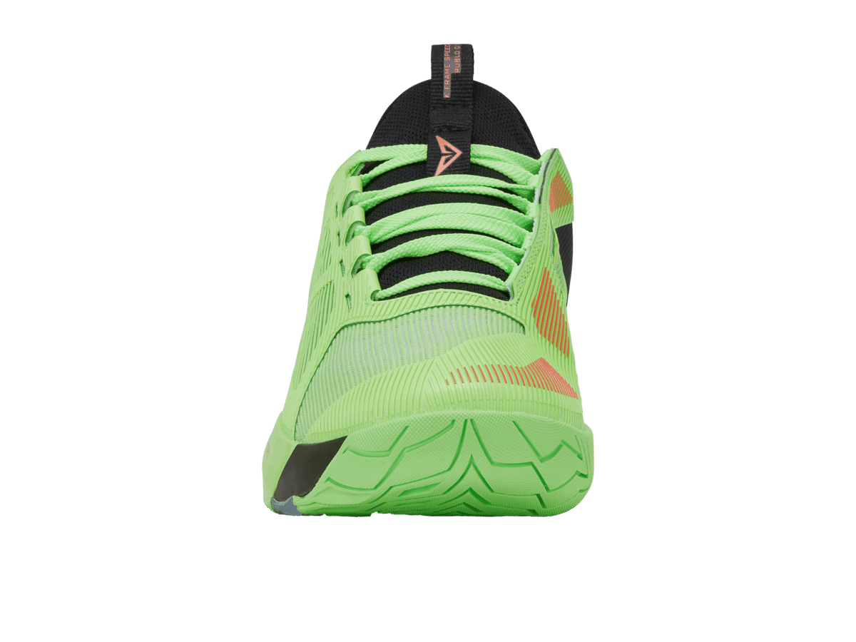K-Swiss Men's K-Frame Speed Rublo Court Shoes – Soft Neon Green/Black/Neon Lava