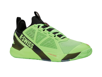 K-Swiss Men's K-Frame Speed Rublo Court Shoes – Soft Neon Green/Black/Neon Lava