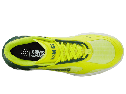K-Swiss Men's K-Frame Pickleball Shoes – Neon Lime/Eden/White