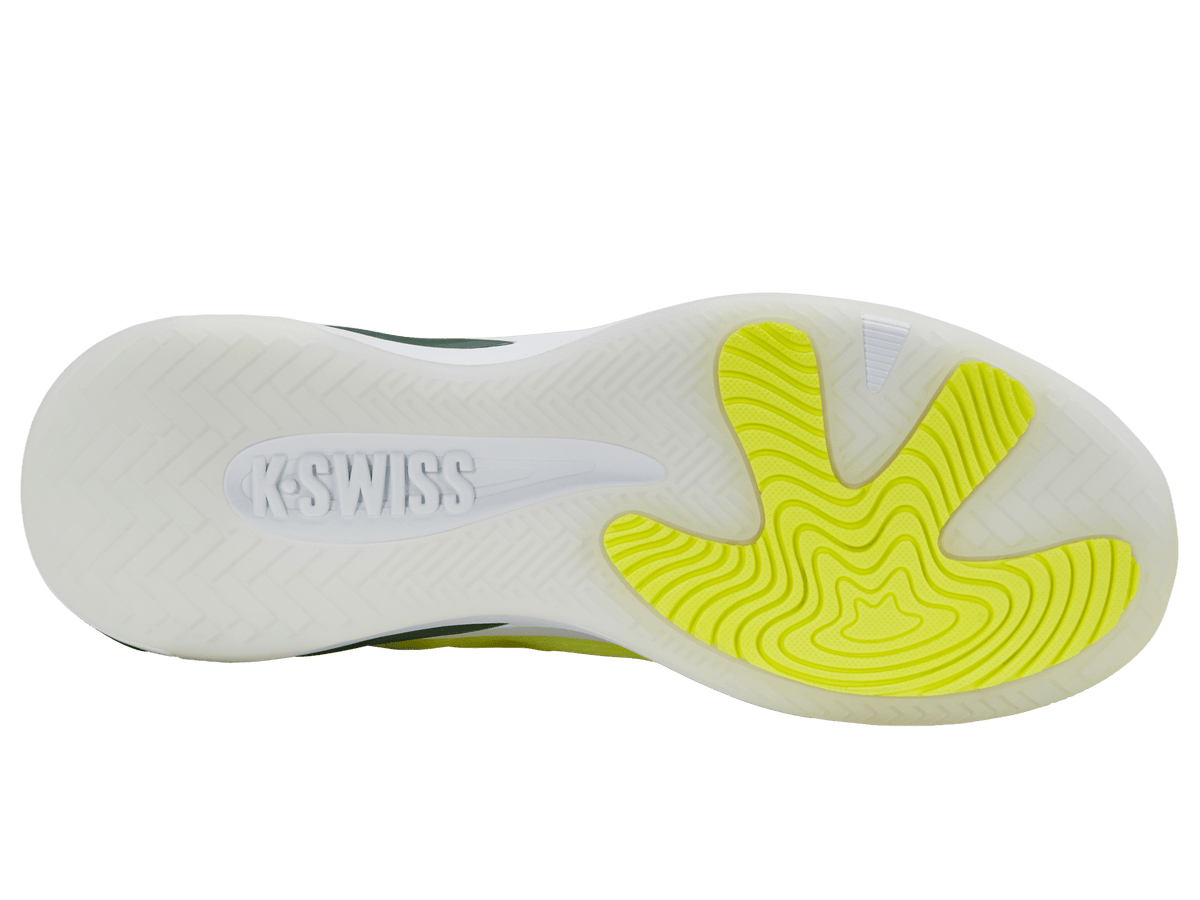 K-Swiss Men's K-Frame Pickleball Shoes – Neon Lime/Eden/White