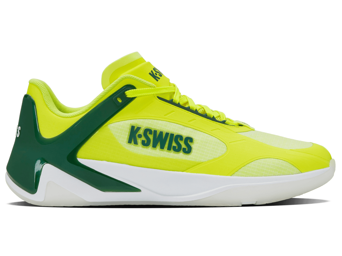 K-Swiss Men's K-Frame Pickleball Shoes – Neon Lime/Eden/White