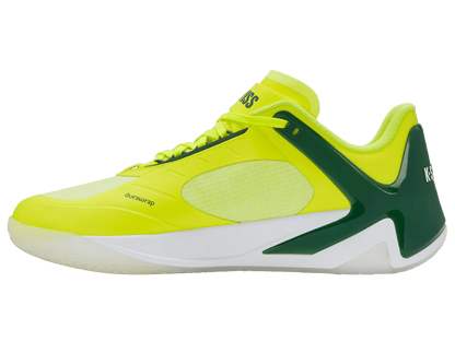 K-Swiss Men's K-Frame Pickleball Shoes – Neon Lime/Eden/White