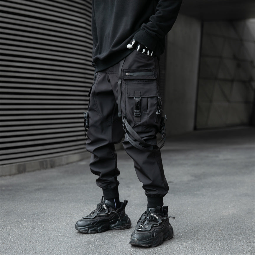 Paratrooper Matte Black Joggers
