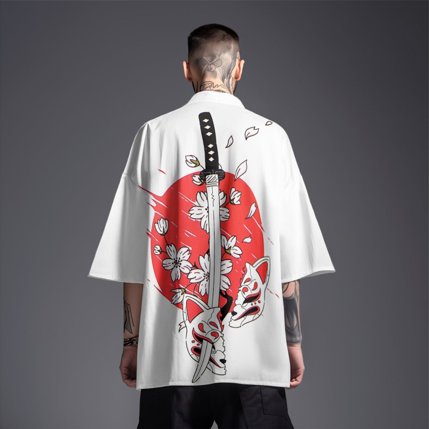 Fallen Samurai Kimono