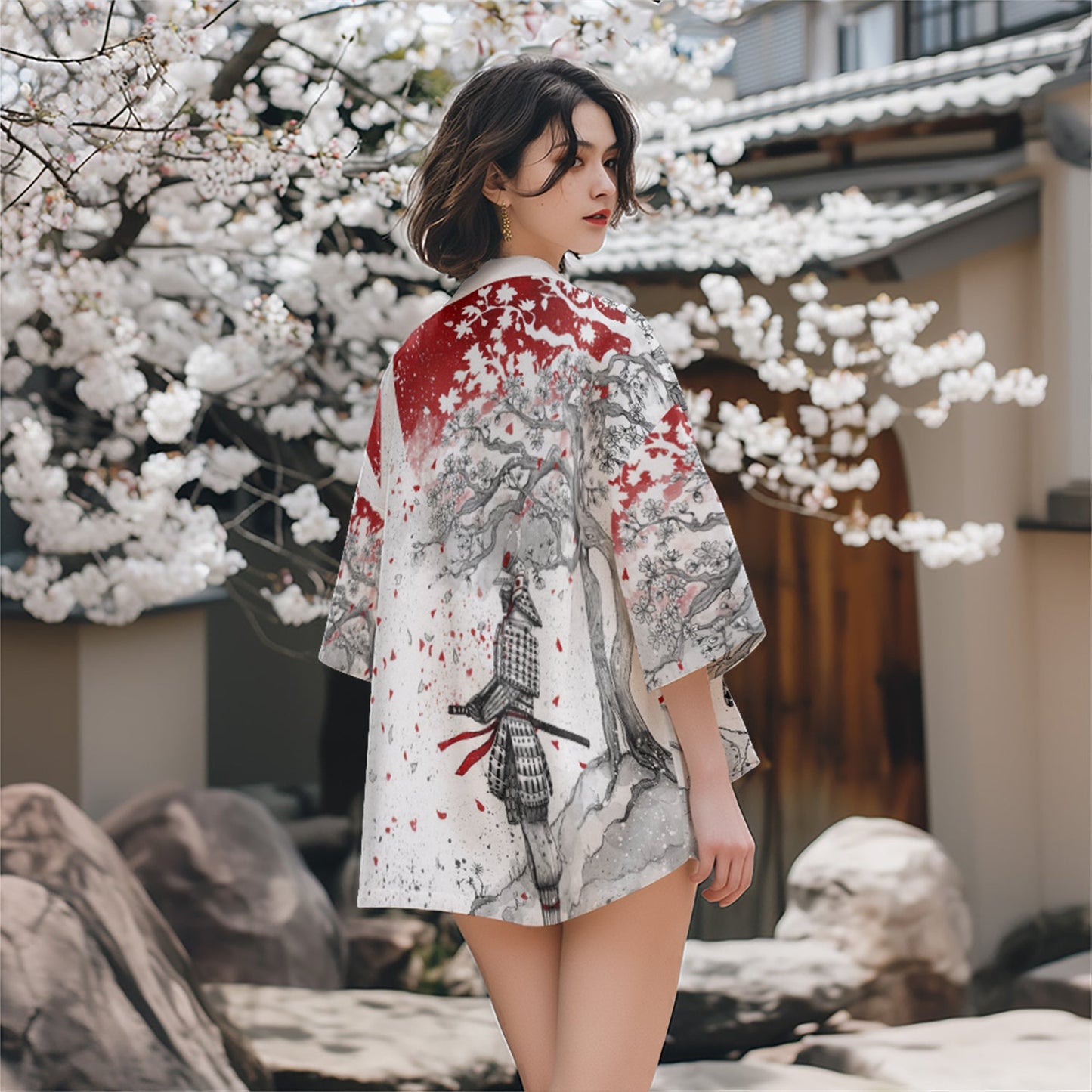 Retired Samurai Kimono