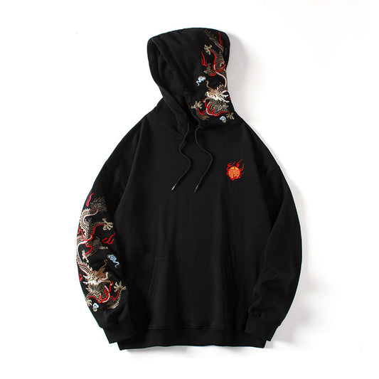 Dragon Embroidery Hoodie