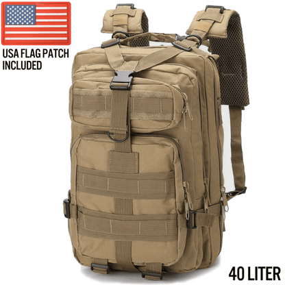 Tactical Large 40L Tactical Backpack Survival Bag