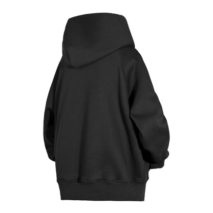 Layered Hoodie | Black
