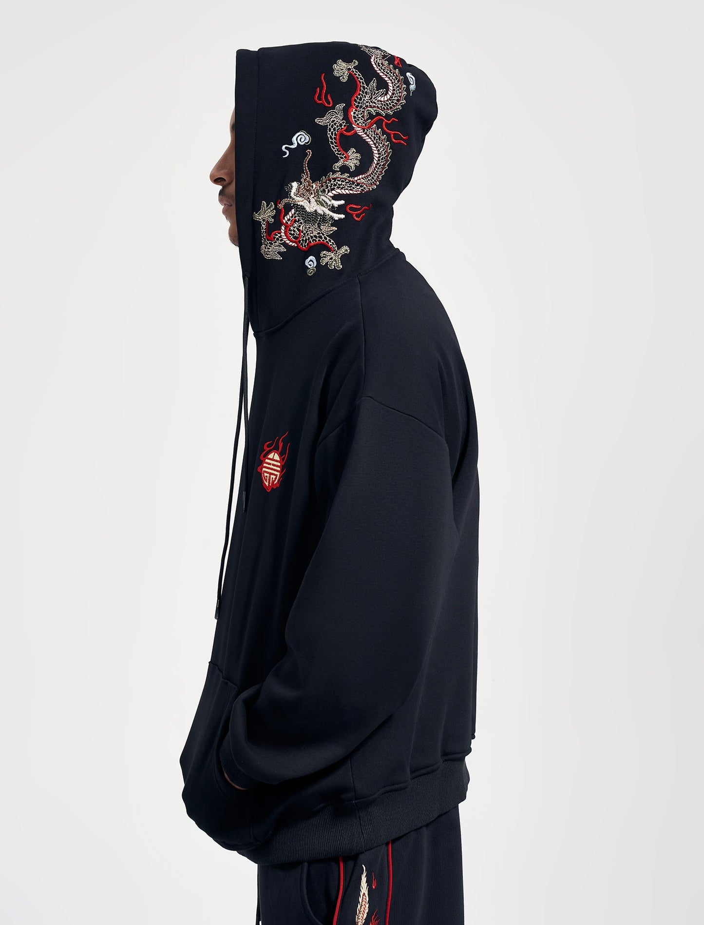 Dragon Embroidery Hoodie