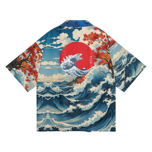 Blue Oceans Kimono