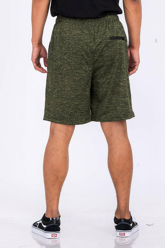 Marbled Active Running Shorts.