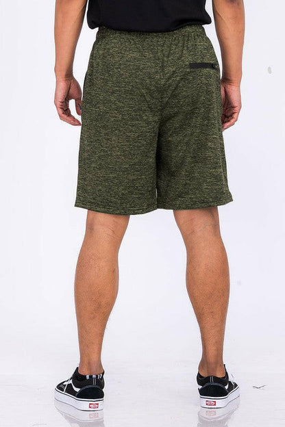 Marbled Active Running Shorts.