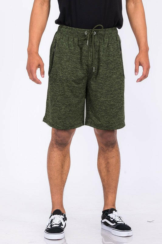 Marbled Active Running Shorts.