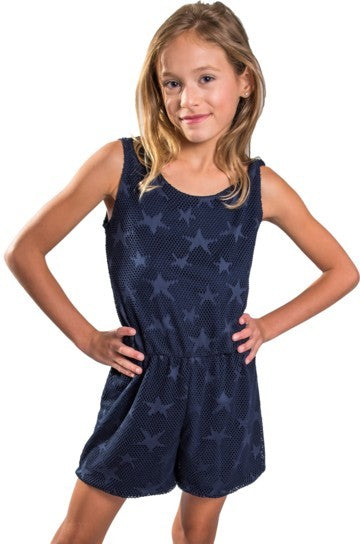 KIDS STAR LACE ROMPER