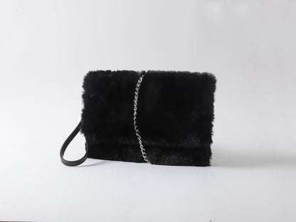 Fur Shoulder Clutch