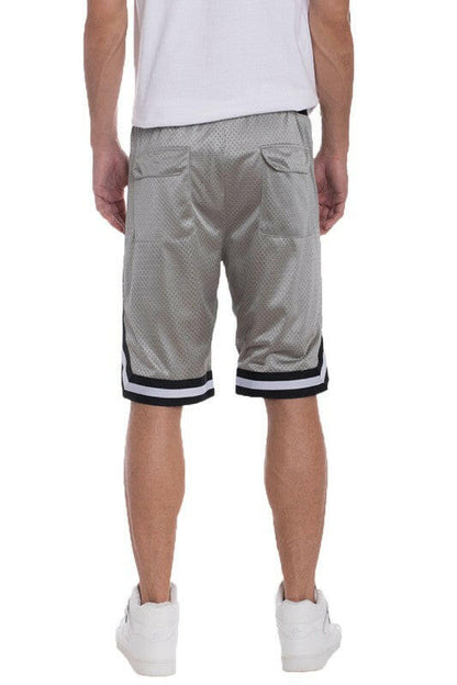 Striped Band Basketball Shorts.