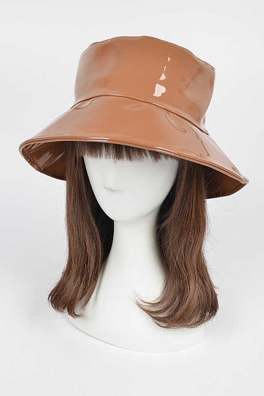 Patent Leather Iconic Bucket Hat