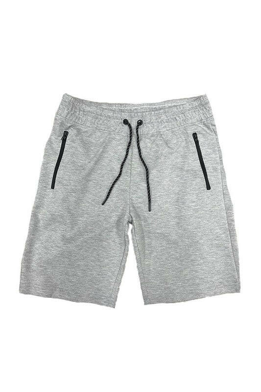 Cotton Blend Lounge Sweat Shorts.