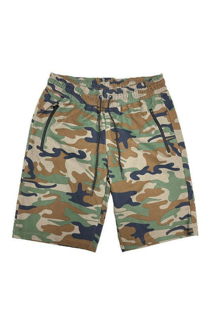 Cotton Blend Lounge Sweat Shorts.