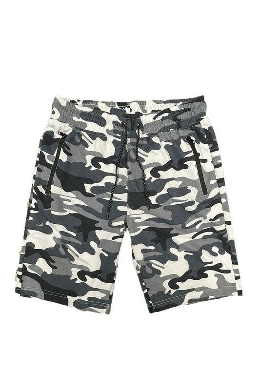 Cotton Blend Lounge Sweat Shorts.