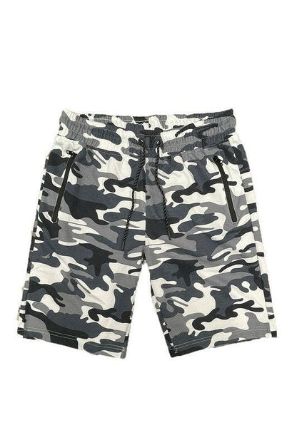 Cotton Blend Lounge Sweat Shorts.
