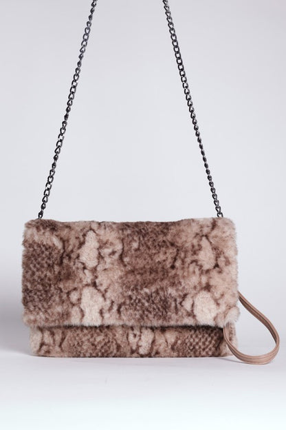 Fur Shoulder Clutch