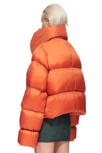 Wrap Snap Puffer Jacket