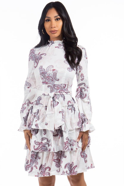 Lunar Ivory Floral Maxi Dress