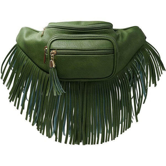 Fringe Tassel Fanny Pack Waist Bag.