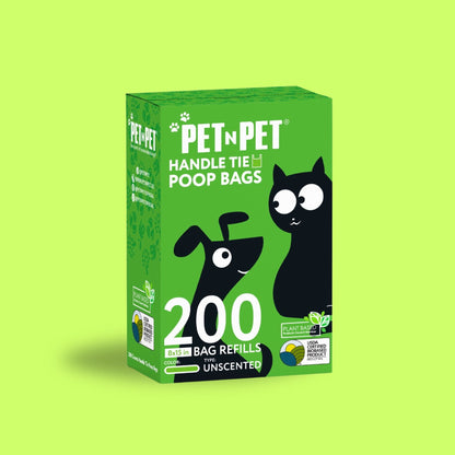 Handle Tie Dog Poop Bags 200