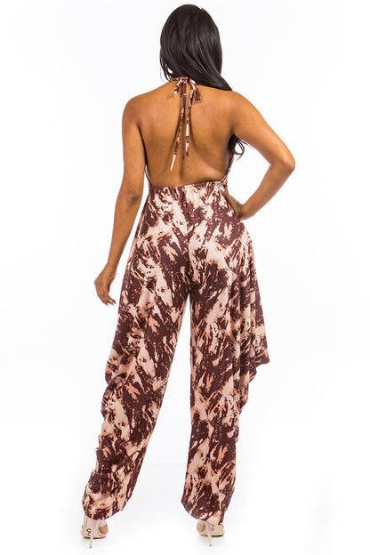 Muddy Tie Dye Jumpsuit