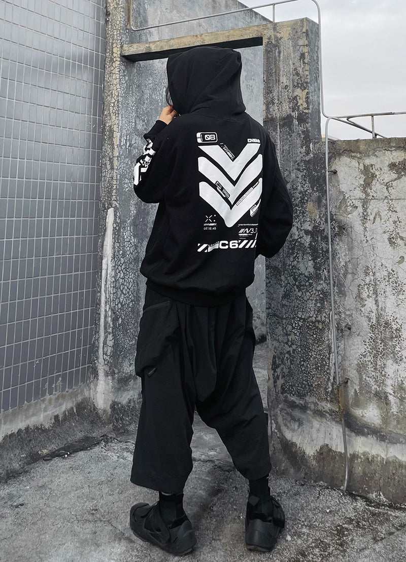 Cyberpunk Neck Gaiter Hoodie