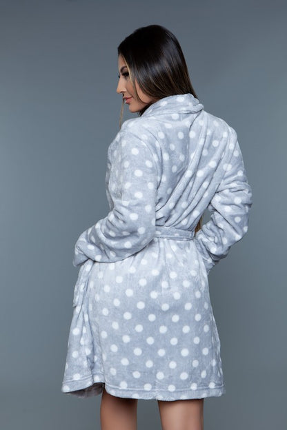 Kaylee Robe Polka Dot