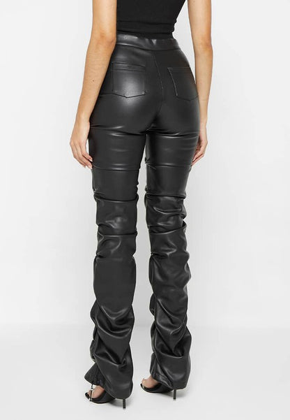 Black Leather Pants