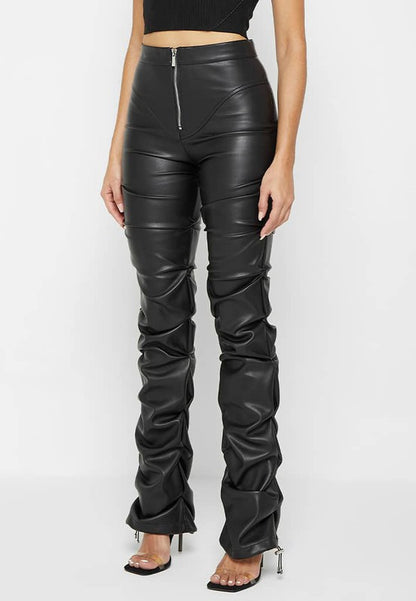 Black Leather Pants