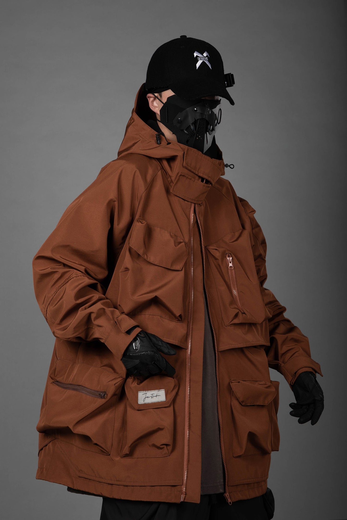 Brown Storage X Tech Jacket