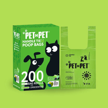 Handle Tie Dog Poop Bags 200
