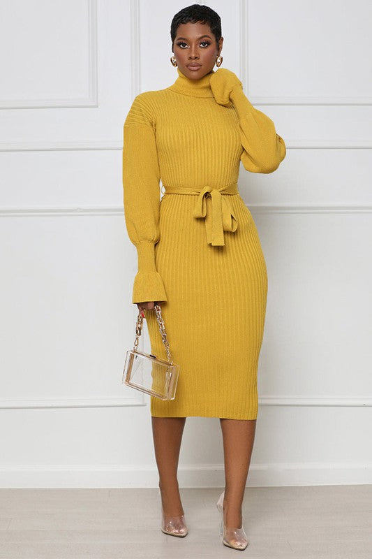 Long Maxi Sweater Dress