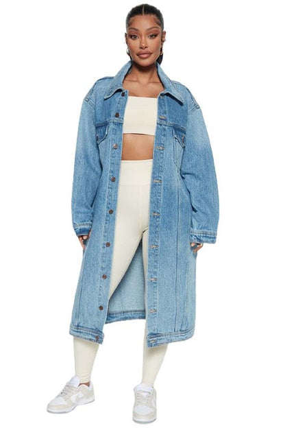 Long Denim Jacket